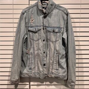 Distressed Denim Jacket